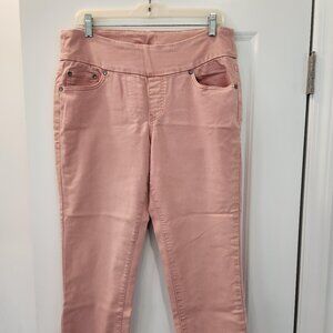 JAG JEANS SIZE 12 PINK HIGH RISE SKINNY